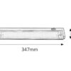Rabalux 2364 Easy light Pod linku | G5 | Teplá bílá | Kov | Stříbrná