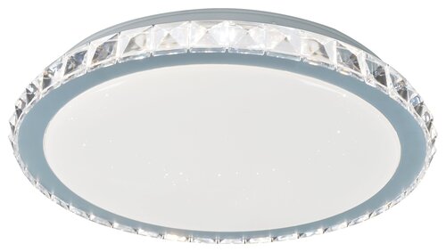 Rabalux 2420 Cressida LED Moderní stropní svítidlo | Přírodní bílá | 24W | Bílá | Chrom | Kov