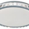 Rabalux 2420 Cressida LED Moderní stropní svítidlo | Přírodní bílá | 24W | Bílá | Chrom | Kov