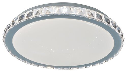 Rabalux 2420 Cressida LED Moderní stropní svítidlo | Přírodní bílá | 24W | Bílá | Chrom | Kov