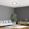 Rabalux 2427 Tamino LED Moderní stropní svítidlo | Přírodní bílá | 24W | Bílá | Dřevo