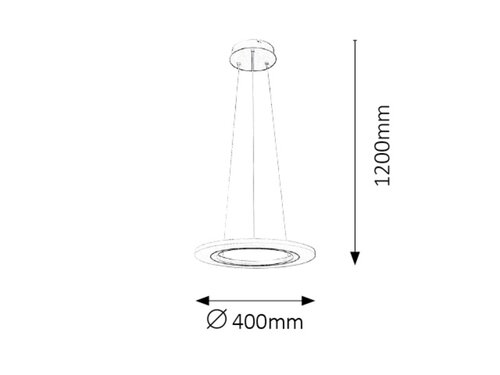 Rabalux 2428 Adrienne LED Moderní stropní svítidlo | Přírodní bílá | 1,5W | Kov | Stříbrná