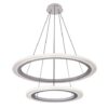 Rabalux 2429 Adrienne LED Moderní stropní svítidlo | Přírodní bílá | 62W | Kov | Stříbrná