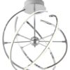 Rabalux 2433 Alyson LED Moderní stropní svítidlo | Teplá bílá | 48W | Chrom | Kov