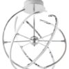 Rabalux 2433 Alyson LED Moderní stropní svítidlo | Teplá bílá | 48W | Chrom | Kov