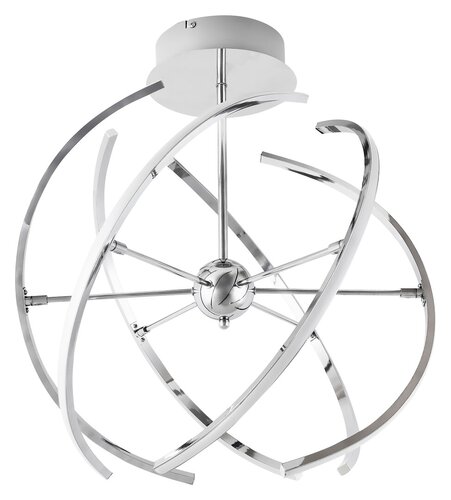 Rabalux 2433 Alyson LED Moderní stropní svítidlo | Teplá bílá | 48W | Chrom | Kov