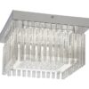 Rabalux 2451 Marcella LED Moderní stropní svítidlo | Přírodní bílá | 18W | Chrom | Kov