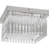 Rabalux 2451 Marcella LED Moderní stropní svítidlo | Přírodní bílá | 18W | Chrom | Kov