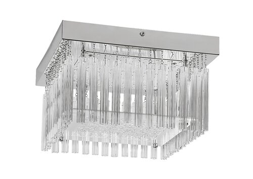 Rabalux 2451 Marcella LED Moderní stropní svítidlo | Přírodní bílá | 18W | Chrom | Kov