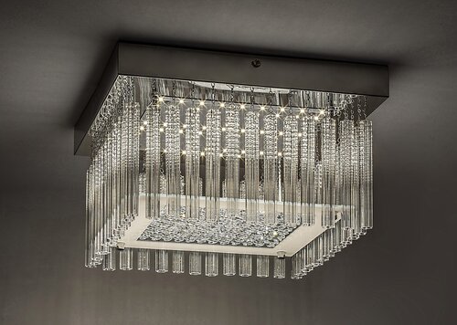 Rabalux 2451 Marcella LED Moderní stropní svítidlo | Přírodní bílá | 18W | Chrom | Kov