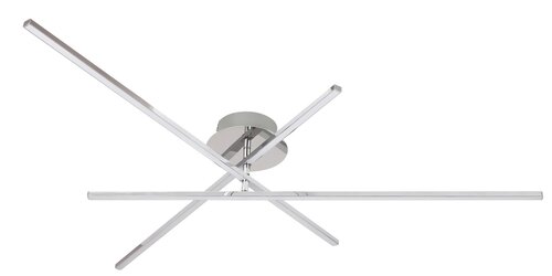 Rabalux 2479 Meredith LED Moderní stropní svítidlo | Přírodní bílá | 18W | Bílá | Chrom | Kov