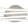 Rabalux 2481 Meredith LED Moderní stropní svítidlo | Přírodní bílá | 19,2W | Bílá | Chrom | Kov