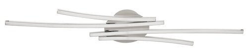 Rabalux 2481 Meredith LED Moderní stropní svítidlo | Přírodní bílá | 19,2W | Bílá | Chrom | Kov