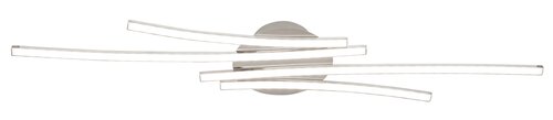 Rabalux 2481 Meredith LED Moderní stropní svítidlo | Přírodní bílá | 19,2W | Bílá | Chrom | Kov