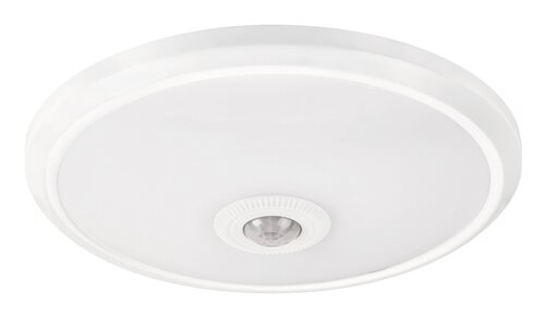 Rabalux 2498 Gabriel LED Stropní svítidlo s pohybovým čidlem | Přírodní bílá | 12W | Bílá