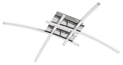 Rabalux 2503 Alexis LED Přisazené stropní svítidlo | Přírodní bílá | 24W | Chrom | Kov