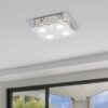 Rabalux 2511 Naomi LED stropní svítidlo | Teplá bílá | 5W | Bílá | Chrom | Kov