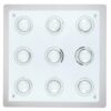 Rabalux 2517 Naomi LED stropní svítidlo | Teplá bílá | 5W | Bílá | Chrom | Kov