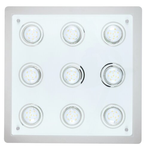 Rabalux 2517 Naomi LED stropní svítidlo | Teplá bílá | 5W | Bílá | Chrom | Kov