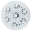Rabalux 2518 Naomi LED stropní svítidlo | Teplá bílá | 5W | Bílá | Chrom | Kov