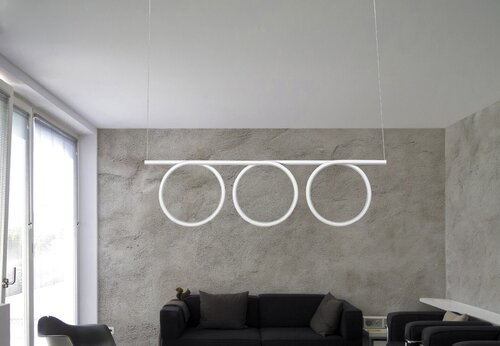 Rabalux 2548 Donatella LED Moderní stropní svítidlo | Přírodní bílá | 60W | Bílá