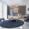 Rabalux 2566 Georgina LED Moderní stropní svítidlo | Variabilní | 36W | Chrom | Kov