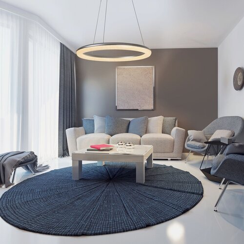 Rabalux 2566 Georgina LED Moderní stropní svítidlo | Variabilní | 36W | Chrom | Kov
