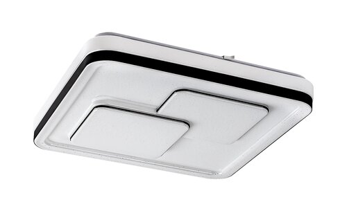 Rabalux 2604 Hecate LED Moderní stropní svítidlo | Přírodní bílá | 40W | Bílá | Černá