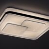 Rabalux 2604 Hecate LED Moderní stropní svítidlo | Přírodní bílá | 40W | Bílá | Černá