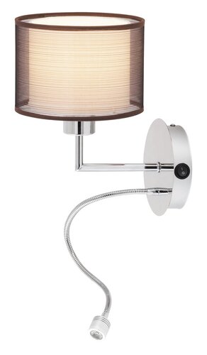 Rabalux 2629 Anastasia LED Nástěnní svítidlo s vypínačem | Přírodní bílá | 1W | Chrom | Kov