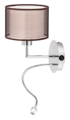 Rabalux 2629 Anastasia LED Nástěnní svítidlo s vypínačem | Přírodní bílá | 1W | Chrom | Kov
