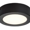 Rabalux 2686 Shaun LED Přisazené stropní svítidlo | Přírodní bílá | 12W | Bílá | Černá