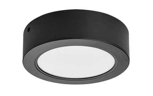 Rabalux 2686 Shaun LED Přisazené stropní svítidlo | Přírodní bílá | 12W | Bílá | Černá