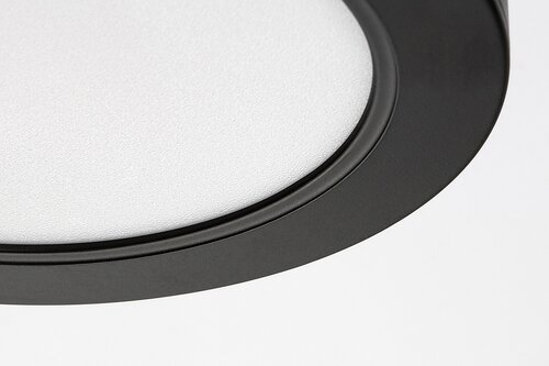 Rabalux 2686 Shaun LED Přisazené stropní svítidlo | Přírodní bílá | 12W | Bílá | Černá