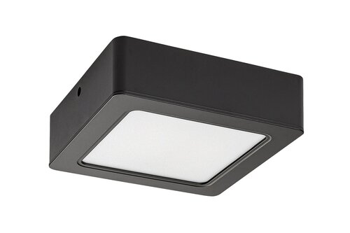 Rabalux 2689 Shaun LED Přisazené stropní svítidlo | Přírodní bílá | 12W | Bílá | Černá