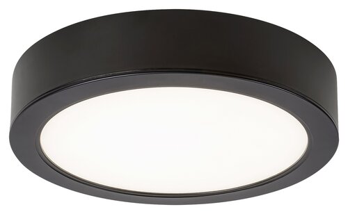 Rabalux 2692 Shaun LED Přisazené stropní svítidlo | Přírodní bílá | 24W | Bílá | Černá