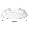 Rabalux 2698 Zenon LED Venkovní světlo s čidlem | Variabilní | 24W | Bílá