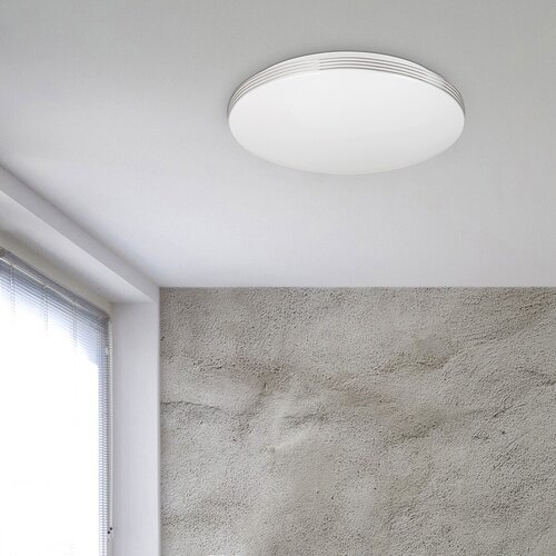 Rabalux 2783 Oscar LED Moderní stropní svítidlo | Přírodní bílá | 18W | Bílá