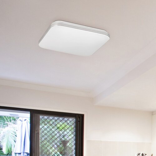 Rabalux 2784 Oscar LED Moderní stropní svítidlo | Přírodní bílá | 18W | Bílá