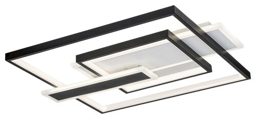 Rabalux 2932 Herkules LED Moderní stropní svítidlo | Přírodní bílá | 50W | Bílá | Černá