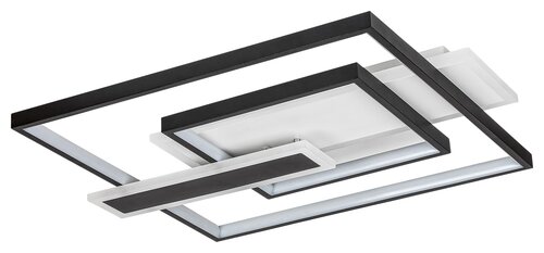 Rabalux 2932 Herkules LED Moderní stropní svítidlo | Přírodní bílá | 50W | Bílá | Černá