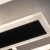 Rabalux 2932 Herkules LED Moderní stropní svítidlo | Přírodní bílá | 50W | Bílá | Černá
