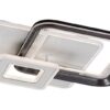 Rabalux 2937 Stregobor LED Stropní svítidlo s ovladačem | Variabilní | Stmívatelné | 48W | Bílá | Šedá