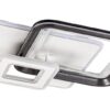Rabalux 2937 Stregobor LED Stropní svítidlo s ovladačem | Variabilní | Stmívatelné | 48W | Bílá | Šedá