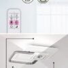 Rabalux 2937 Stregobor LED Stropní svítidlo s ovladačem | Variabilní | Stmívatelné | 48W | Bílá | Šedá