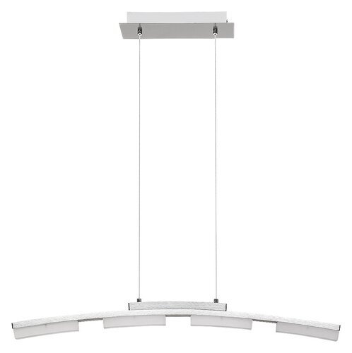 Rabalux 2957 Eucalyptus LED Moderní stropní svítidlo | Teplá bílá | Stmívatelné | 20W | Bílá | Chrom | Kov