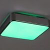 Rabalux 2982 Wolimir LED Vnitřní osvětlení | RGB | Variabilní | Stmívatelné | 22W | Bílá | Chrom | Kov