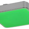 Rabalux 2982 Wolimir LED Vnitřní osvětlení | RGB | Variabilní | Stmívatelné | 22W | Bílá | Chrom | Kov