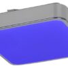 Rabalux 2982 Wolimir LED Vnitřní osvětlení | RGB | Variabilní | Stmívatelné | 22W | Bílá | Chrom | Kov