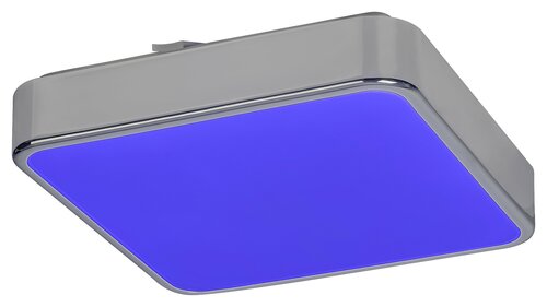 Rabalux 2982 Wolimir LED Vnitřní osvětlení | RGB | Variabilní | Stmívatelné | 22W | Bílá | Chrom | Kov